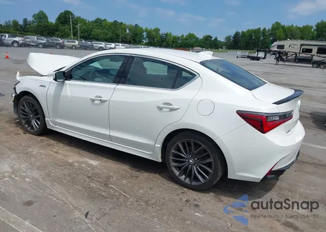 2019 Acura Ilx Premium A-Spec Packages/Technology A-Spec Packages from USA, damaged, VIN 19UDE2F82KA005159